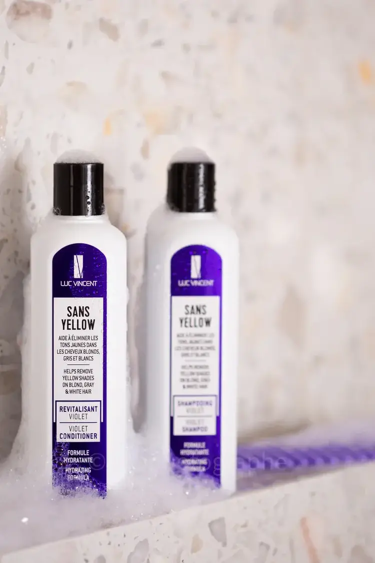LUC VINCENT LUC VINCENT - ***SANS YELLOW Violet Conditioner / Revitalisant Violet (300ml/10.14oz)