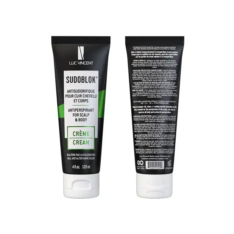 LUC VINCENT Sudoblok Crème Antisudorifique 120ml (4 oz)