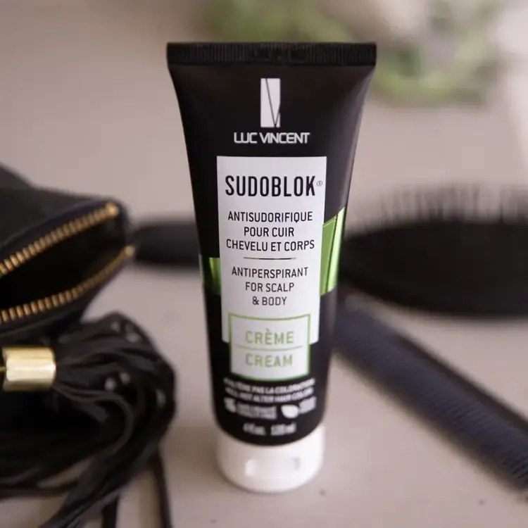 LUC VINCENT LUC VINCENT - SUDOBLOK Antiperspirant Cream For Scalp And Body / Crème Antisudorifique pour Cuir Chevelu et Corps (120ml/4oz)