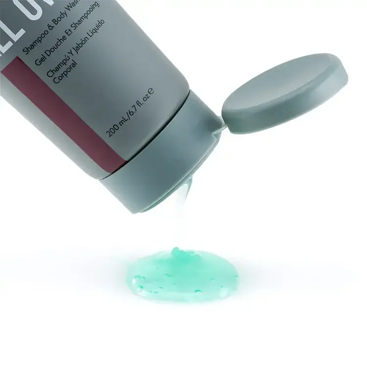 All Over | Gel Douche et Shampooing - Nettoyant 2-en-1 Corps et Cheveux