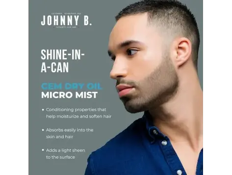 JOHNNY B. - BARBE & RASAGE | ***GEM Huile Sèche Micro Mist 156g (5.5 oz)