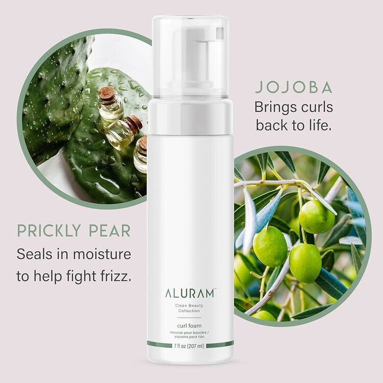 ALURAM Clean Beauty Collection | Curl Foam - Control and Definition (207ml/7oz)