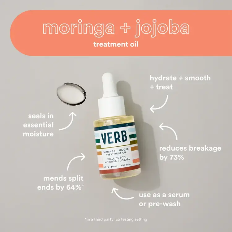 VERB VERB - MORINGA + JOJOBA Huile de Soin 30ml (1 oz)
