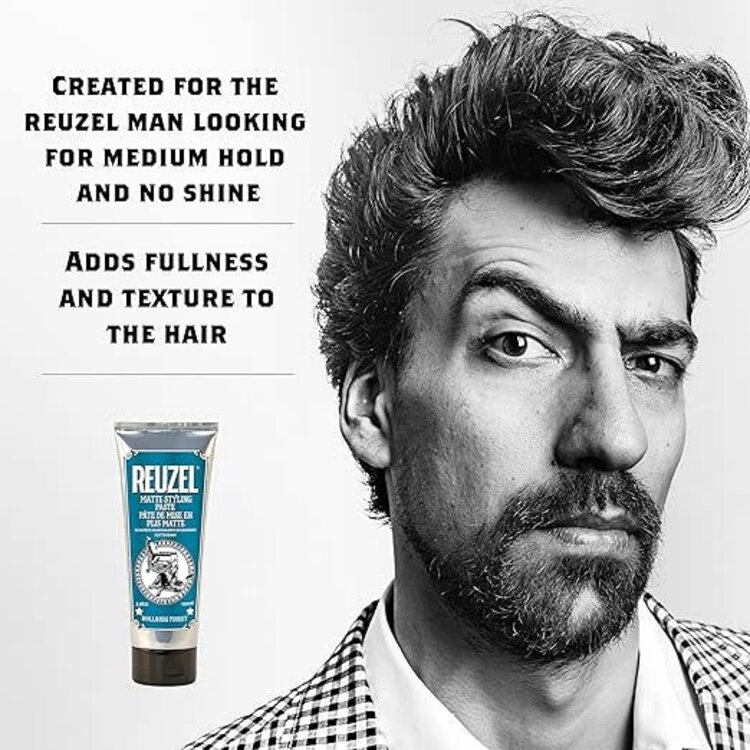 REUZEL REUZEL - COIFFANTS | *Pâte de Mise en Plis Matte / Matte Styling Paste (100ml/3.38oz)