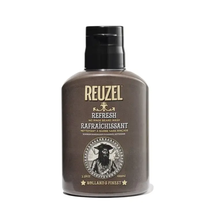 REUZEL REUZEL - HOLLAND'S FINEST Rafraîchissant Nettoyant à Barbe Sans Rinçage