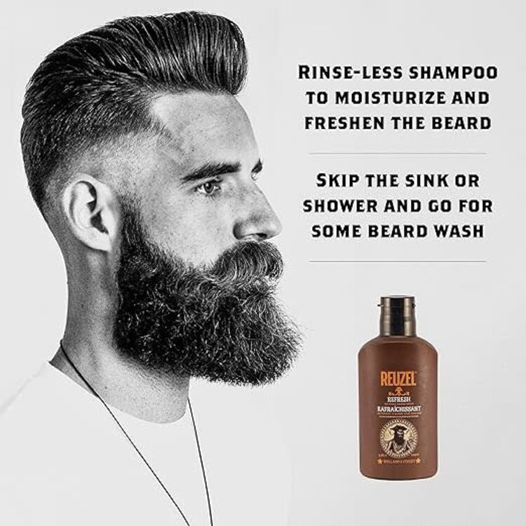 REUZEL REUZEL - HOLLAND'S FINEST Rafraîchissant Nettoyant à Barbe Sans Rinçage