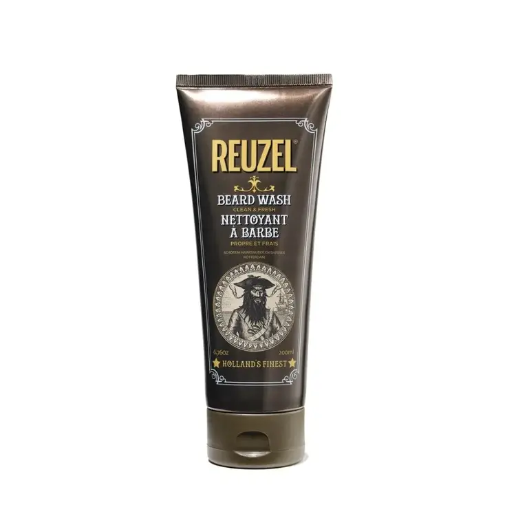 REUZEL REUZEL - BARBE & RASAGE | *Nettoyant à Barbe / Beard Wash (200ml/6.76oz) - (Propre et Frais/Clean & Fresh)