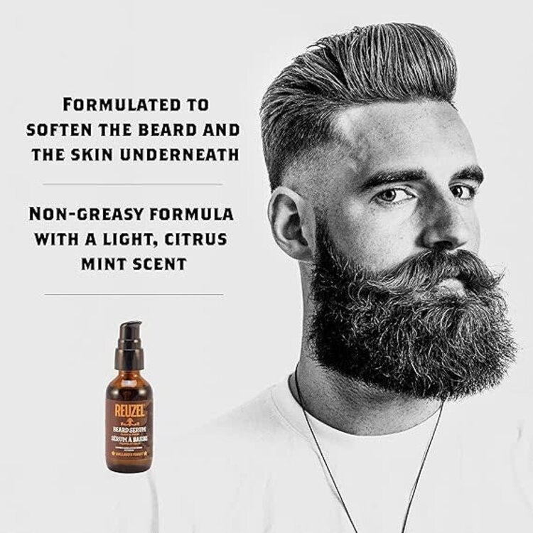 REUZEL REUZEL - BARBE & RASAGE | *Sérum à Barbe / Beard Serum (50g/2oz) - (Propre et Frais/Clean & Fresh)