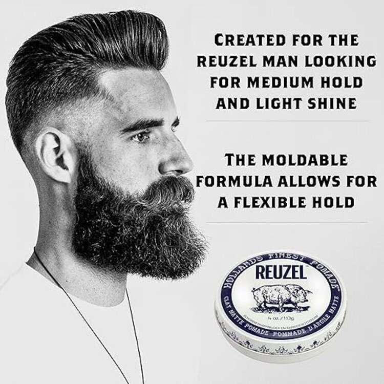 REUZEL REUZEL - ***HOLLAND'S FINEST Pommade d'Argile Matte
