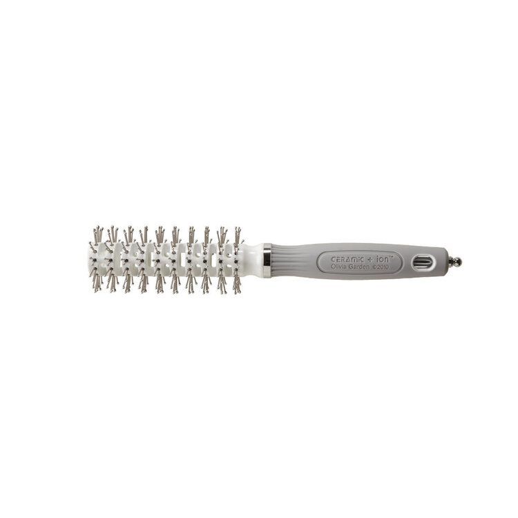 OLIVIA GARDEN CERAMIC + ION | TURBO VENT PRO Brosse Ronde Éventée