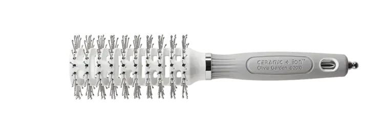 OLIVIA GARDEN CERAMIC + ION | TURBO VENT PRO Brosse Ronde Éventée
