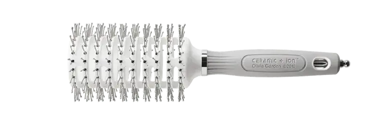 OLIVIA GARDEN CERAMIC + ION | TURBO VENT PRO Brosse Ronde Éventée
