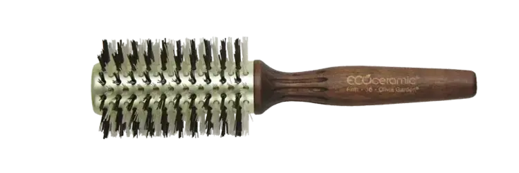OLIVIA GARDEN ECOCERAMIC Brosse Ronde Thermique à Poils Fermes