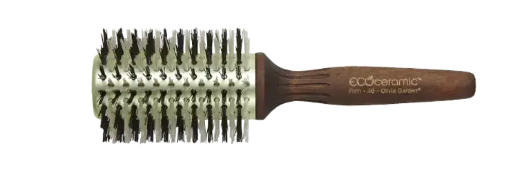 OLIVIA GARDEN ECOCERAMIC Brosse Ronde Thermique à Poils Fermes