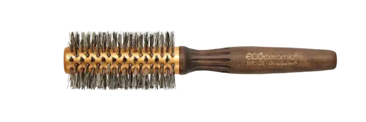 OLIVIA GARDEN ECOCERAMIC Brosse Ronde Thermique à Poils Souples