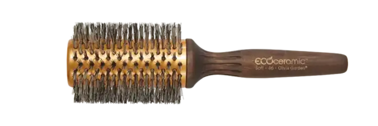 OLIVIA GARDEN ECOCERAMIC Brosse Ronde Thermique à Poils Souples