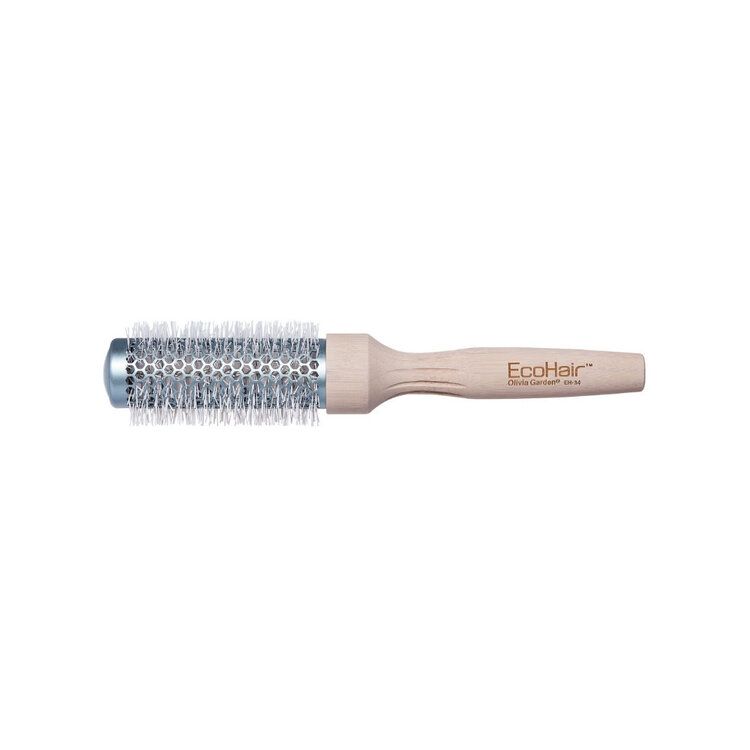 OLIVIA GARDEN ECOHAIR | THERMAL Brosse en Bambou Écologique Poils Ioniques