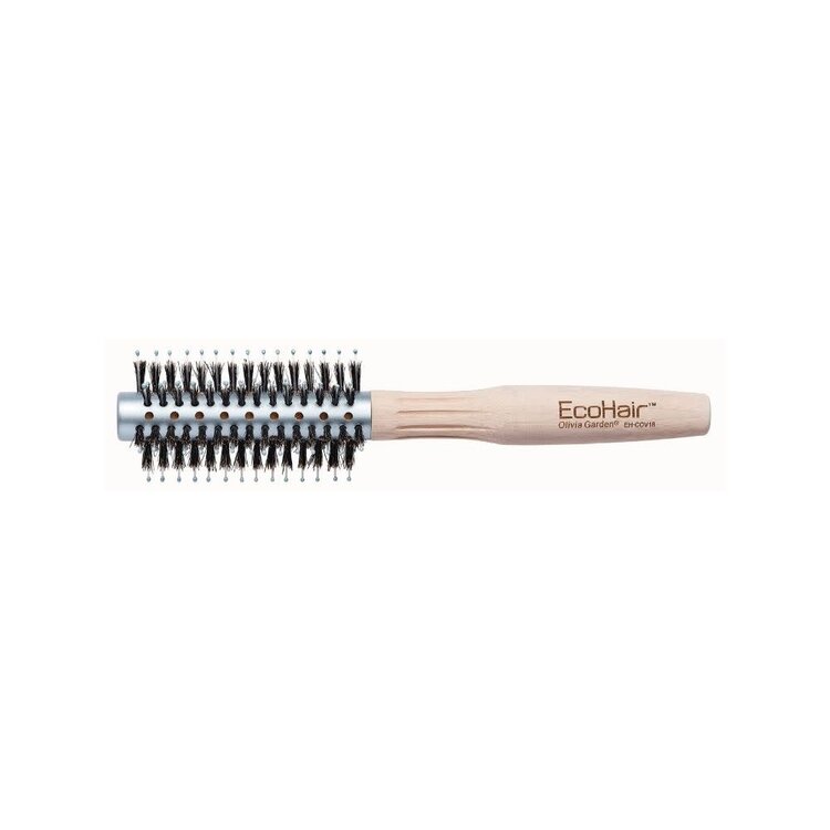 OLIVIA GARDEN ECOHAIR | VENT Brosse en Bambou Écologique Poils Ioniques et Sanglier 100%
