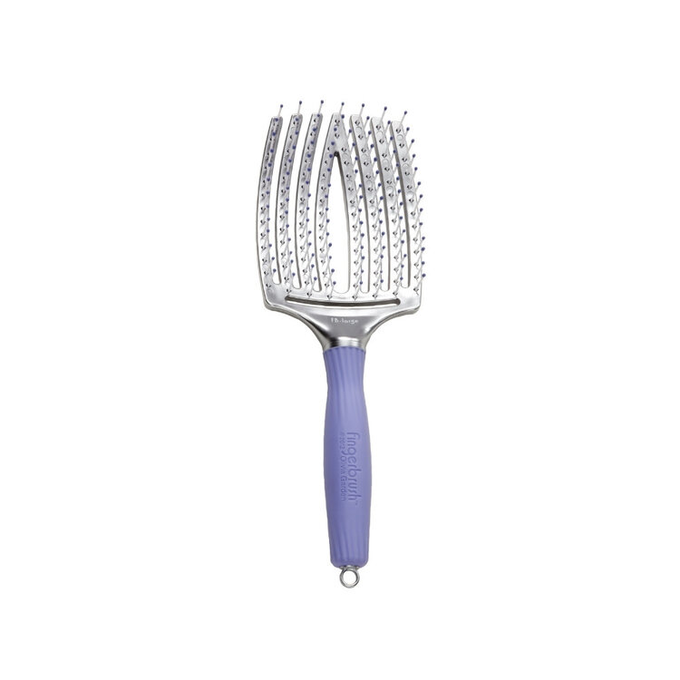 OLIVIA GARDEN FINGERBRUSH Brosse Paddle Courbée et Ventilée