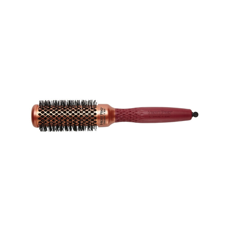 OLIVIA GARDEN HEAT PRO | CERAMIC + ION Brosse Ronde Résistante à la Chaleur Jusqu'à 550°C
