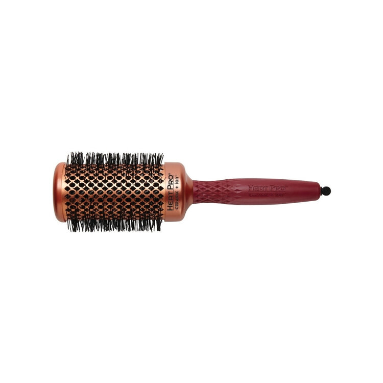 OLIVIA GARDEN HEAT PRO | CERAMIC + ION Brosse Ronde Résistante à la Chaleur Jusqu'à 550°C