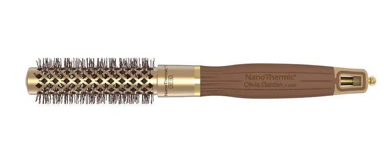 OLIVIA GARDEN NANOTHERMIC | CERAMIC + ION Brosse Ronde en Tourmaline et Céramic