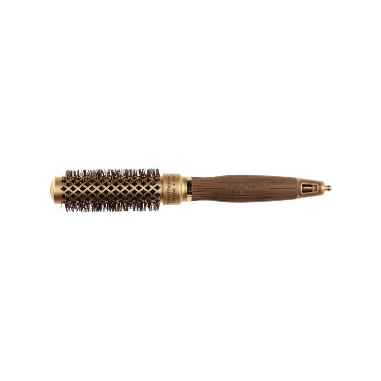 OLIVIA GARDEN NANOTHERMIC | CERAMIC + ION Brosse Ronde en Tourmaline et Céramic