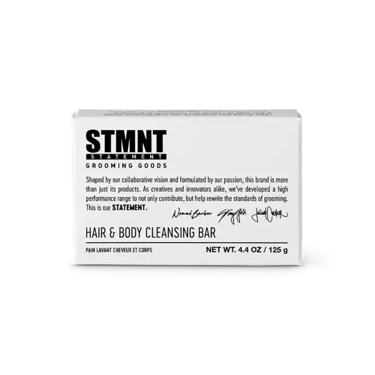 STMNT - SOINS Hair & Body Cleansing Bar. Pain Lavant Cheveux et Corps 125g (4.4 oz)