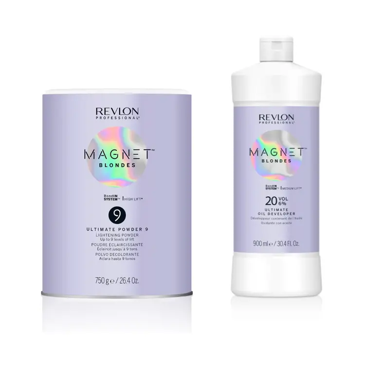 REVLON PROFESSIONAL REVLON - MAGNET | BONDIN SYSTEM | ULTIMATE | BLONDES Poudre Éclaircissante 9 Tons