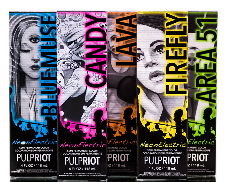 Neon Electric Collection | Colorant Semi-Permanent - Couleur Néon Ultra Vibrante
