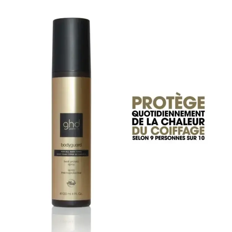 GHD Good Hair Day Bodyguard | Spray Thermo-Protecteur (120 ml / 4 oz) - Protection Chaleur & Fini Léger