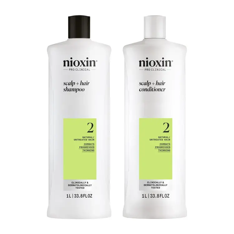 NIOXIN Pro Clinical NIOXIN - SYSTÈME | 2 Cheveux Naturels Chute Avancé | DUO