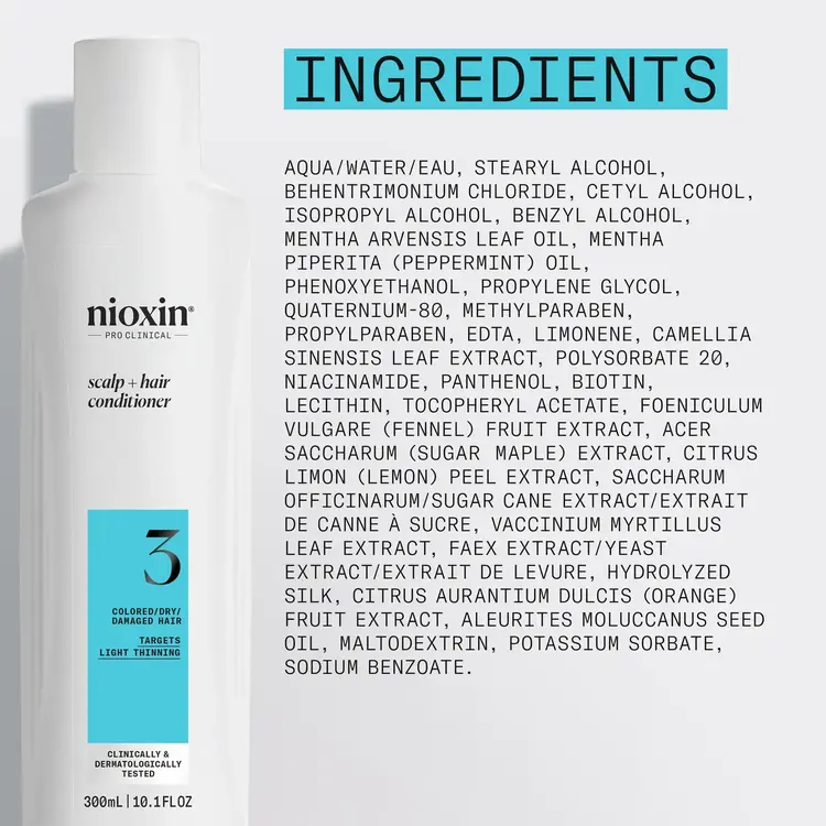 NIOXIN Pro Clinical Systeme 3 | Duo - For Colored Hair with Light Thinning