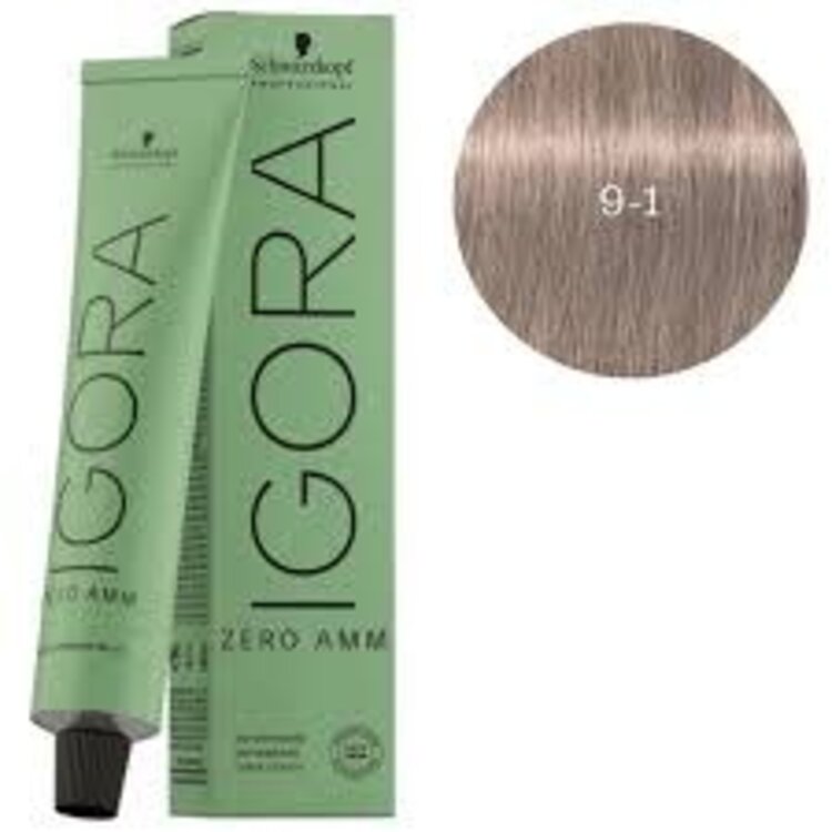 SCHWARZKOPF SCHWARZKOPF - IGORA | ZERO AMM No Ammonia Permanent Color Cream 60ml (2 oz)