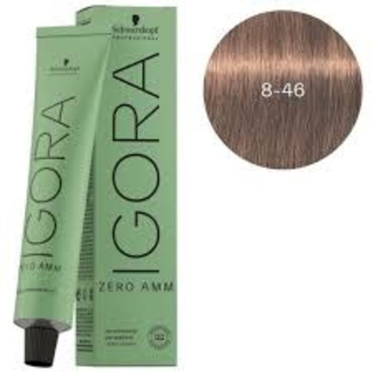 SCHWARZKOPF SCHWARZKOPF - IGORA | ZERO AMM No Ammonia Permanent Color Cream 60ml (2 oz)