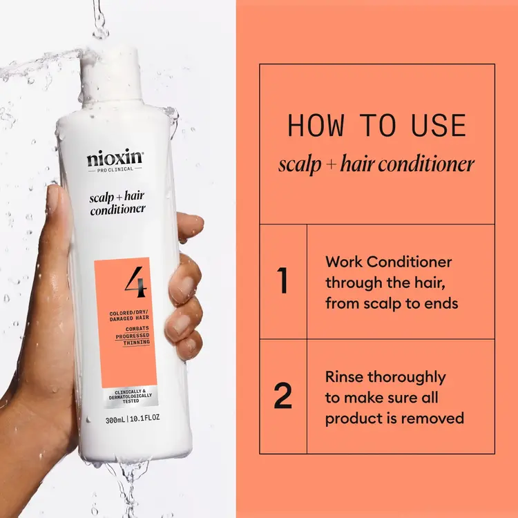 NIOXIN Pro Clinical NIOXIN - SYSTÈME | 4 Cheveux Colorés - Chute Avancée | Revitalisant
