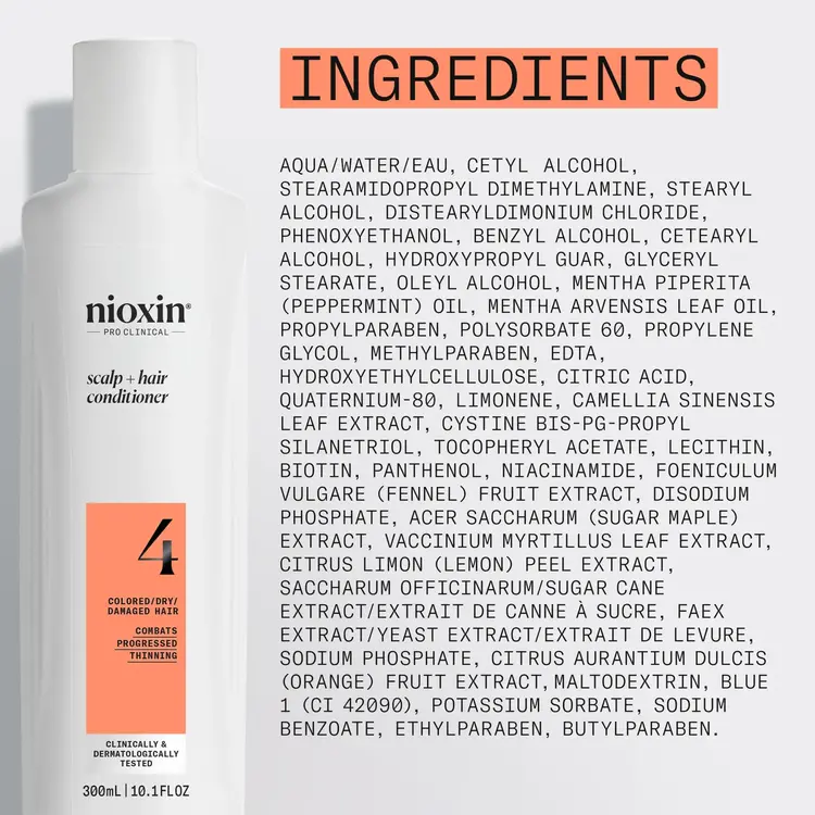 NIOXIN Pro Clinical NIOXIN - SYSTÈME | 4 Cheveux Colorés - Chute Avancée | Revitalisant