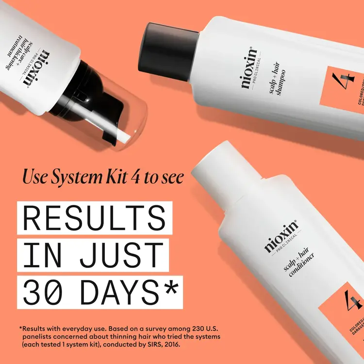 NIOXIN Pro Clinical Système 4 | Revitalisant - Cheveux Colorés avec Chute Avancée