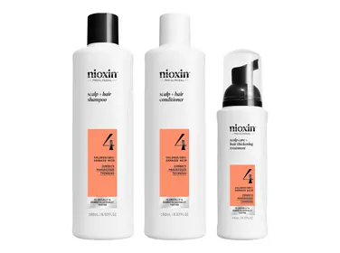 NIOXIN Pro Clinical NIOXIN - SYSTÈME | 4 Cheveux Colorés - Chute Avancée | KIT | Trousse d'Essaie