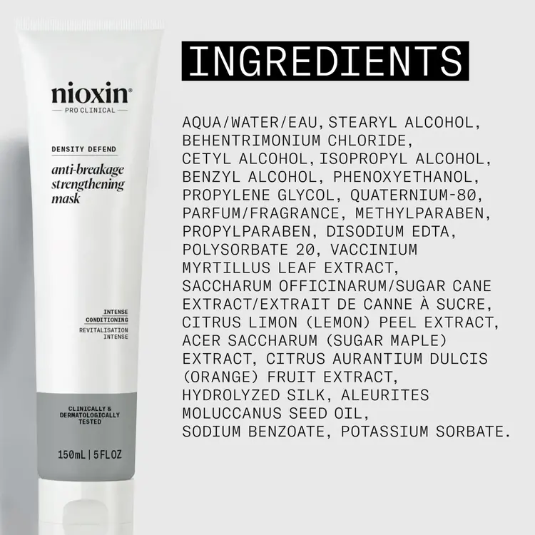 NIOXIN Pro Clinical NIOXIN - DENSITY DEFEND Masque Fortifiant Anti-Cassures