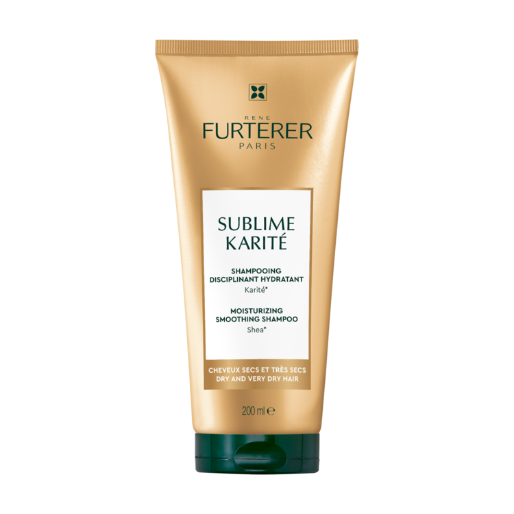 René FURTERER Paris Sublime Karité | Shampooing Disciplinant Hydratant - Cheveux Secs et Très Secs