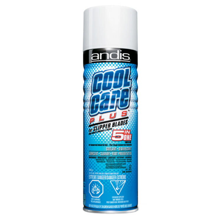 ANDIS PROFESSIONAL Cool Care Plus | Spray Entretien Lames - Nettoie, lubrifie et refroidit instantanément