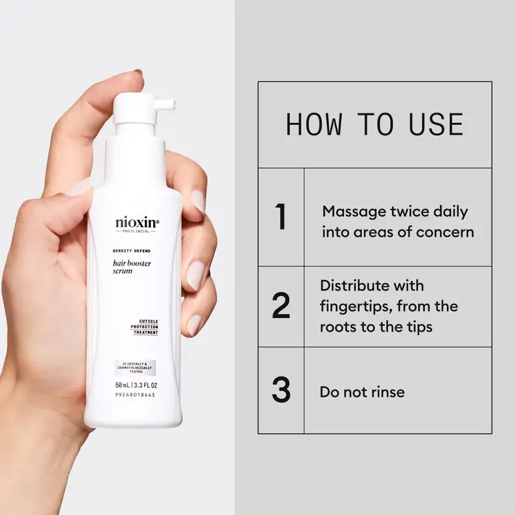 NIOXIN Pro Clinical NIOXIN - DENSITY DEFEND Soin Protecteur des Cuticules - Sérum Tonifiant Capillaire 100ml (3.3 oz)