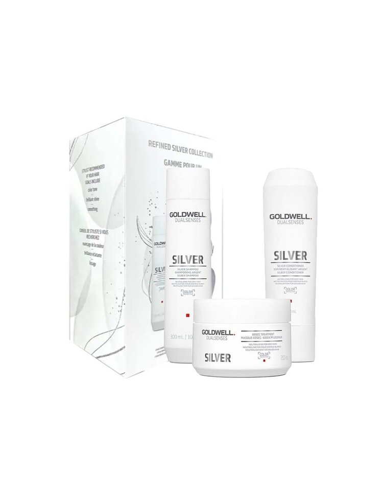 GOLDWELL Dualsenses | Silver Silver Shampoo - Illuminate Your Blondes And Grays (300ml/10.1oz)