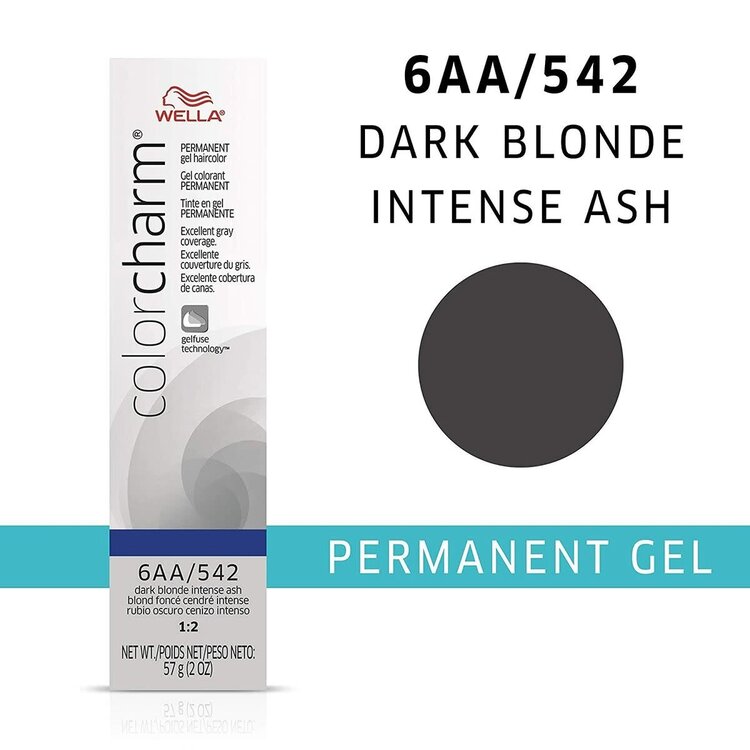 WELLA COLOR CHARM Gel Permanent  Hair Color  57g (2 oz)