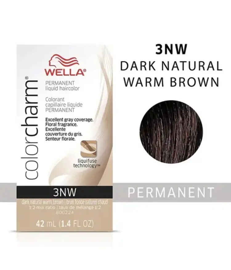 WELLA COLOR CHARM Coloration Permanente Liquide 42ml (1.4 oz)