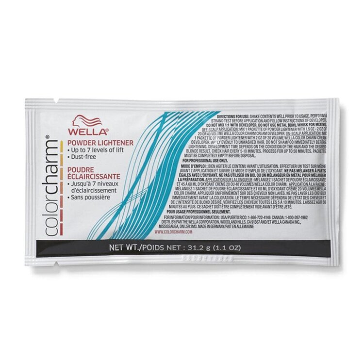 WELLA COLOR CHARM Dust Free Powder Hair Lift Lightener