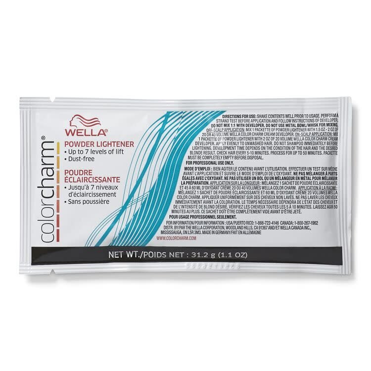 WELLA COLOR CHARM Dust Free Powder Hair Lift Lightener