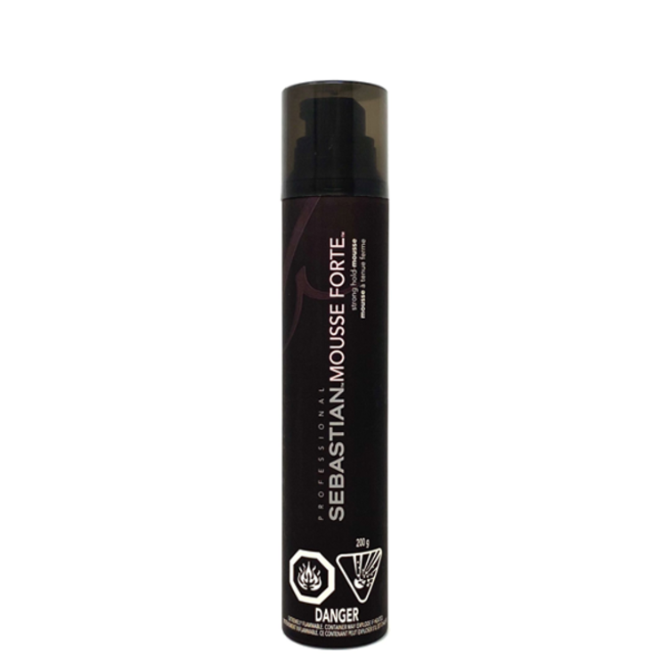 SEBASTIAN ***STYLING | MOUSSE FORTE . Mousse de Fixation Forte / Strong Hold Mousse (200ml/6.8oz)