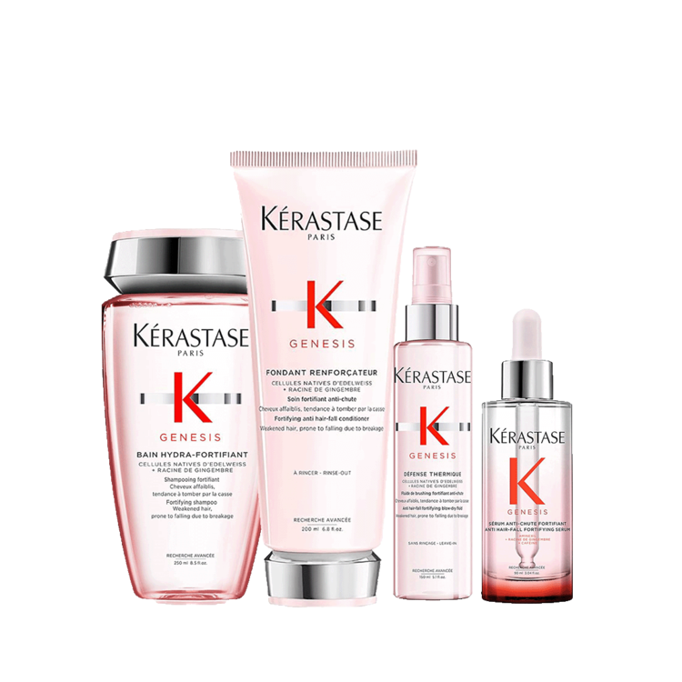 KÉRASTASE Genesis | Routine Anti-Chute Causée par la casse pour Cheveux Fins à Mi-épais